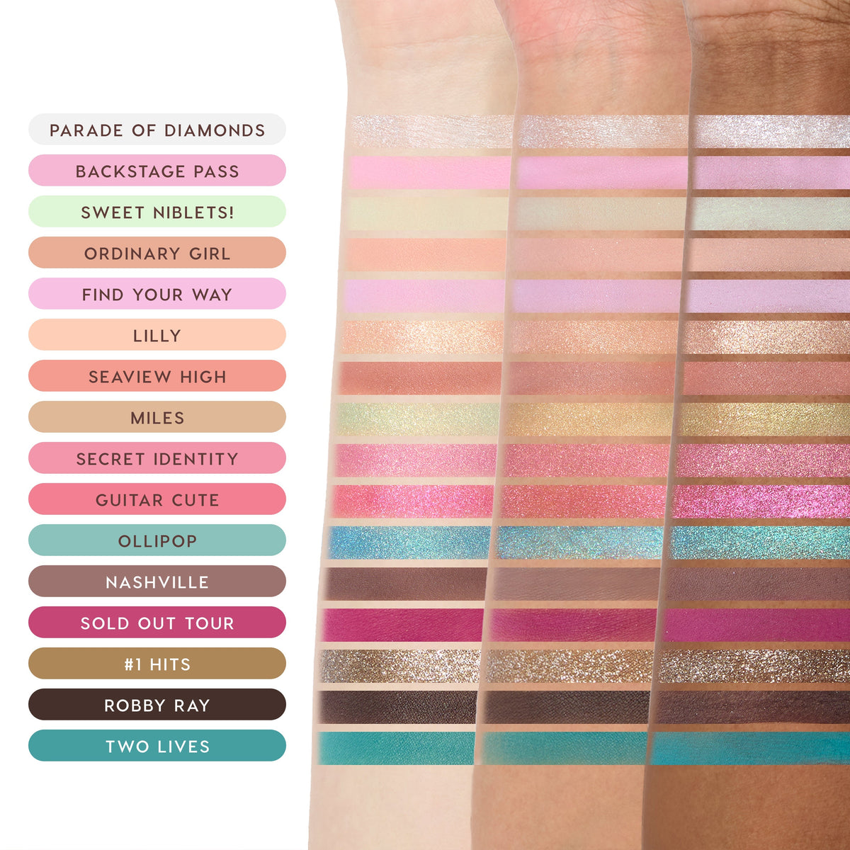 Hannah Montana X ColourPop Collection